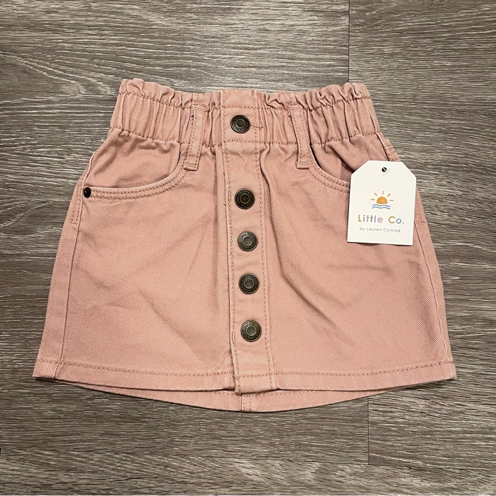 Little Co. Pink Skirt for Toddler Girl size 2T
